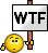 WTF Question Mark Sign smiley (Word Emoticons)
