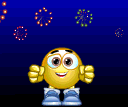 Happy 4th emoticon (4th of July emoticons)