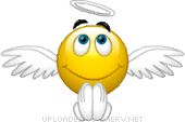 Angel Smiley emoticon (Angel Emoticons)