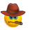 Gangster animated emoticon