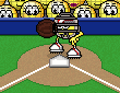 Baseball safe animated emoticon