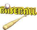 Baseball text animated emoticon