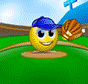Pitcher emoticon (Baseball smileys and emoticons)