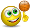 smiley of basketball spinner