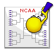 NCAA Tournament animated emoticon
