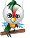 Parrot emoticon (Bird emoticons)