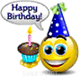 Happy Birthday You! emoticon (Birthday Emoticons)