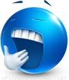 Feeling Sleepy emoticon (Blue Face Emoticons)