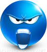 emoticon of Shouting