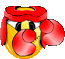 Boxer animated emoticon