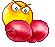 Boxing gloves emoticon (Boxing emoticons)
