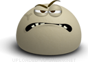 Irate emoticon (Brown Emoticons)