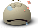 Slumber emoticon (Brown Emoticons)