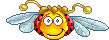 smiley of bug costume