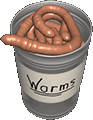 Can of Worms emoticon (Bug and insect emoticons)