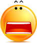 Flabbergasted emoticon (Butter Face emoticons)