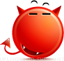 emoticon of Impressed Devil