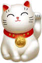 Good Luck Cat emoticon (Cat emoticons)