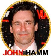 John Hamm animated emoticon