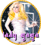 Lady Gaga animated emoticon