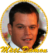 Matt Damon animated emoticon