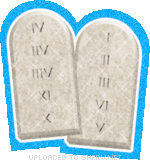 10 Commandments animated emoticon