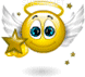 Angel 3 smiley (Christianity emoticons)