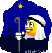 Bethlehem star emoticon (Christianity emoticons)