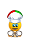 Italian chef animated emoticon
