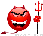 laughing devil smiley