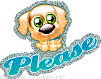 Please smiley (Dog emoticons)