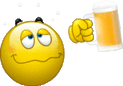 Beer Cheers emoticon (Drinking smileys)