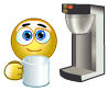 coffee machine smiley