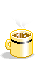 Hot Chocolate emoticon (Drinking smileys)