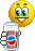 Soft drink animated emoticon