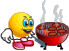icon of barbecue flip