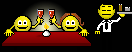 Candlelight Dinner animated emoticon
