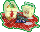 Chinese Food takeaway animated emoticon