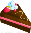 piece of cake emoticon