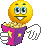Popcorn emoticon (Eating smileys)