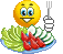 Salad animated emoticon