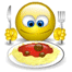 Spaghetti emoticon (Eating smileys)