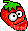 Strawberry emoticon (Eating smileys)