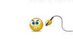 Whipping animated emoticon
