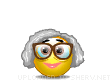 emoticon of Grandmother Loves You!