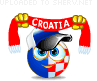 Croatia Fan animated emoticon
