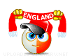 England Fan animated emoticon