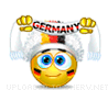German Fan emoticon (Sports fan emoticons)