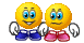 Kick in the Balls smiley (Fighting Emoticons)