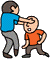 Knee to Head Knockout animated emoticon